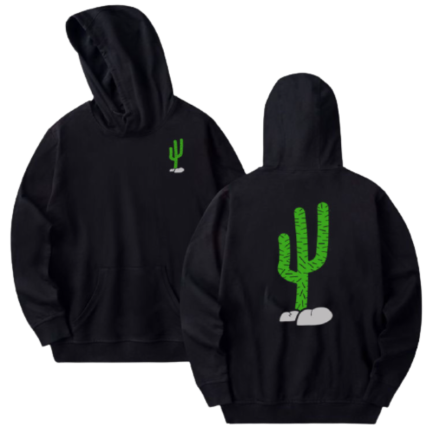 Cactus Jack green Colored Logo Hoodie