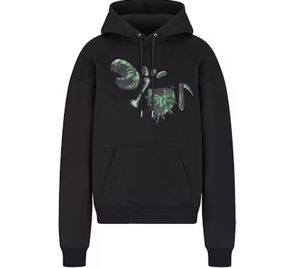 Cactus Jack X Dior Black Hoodie