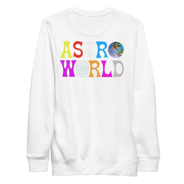 Look Mom I Can Fly Astroworld Fleece Sweatshirt