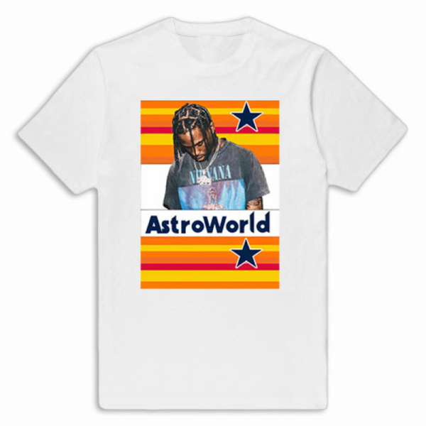 AstroWorld Colored Poster Tee